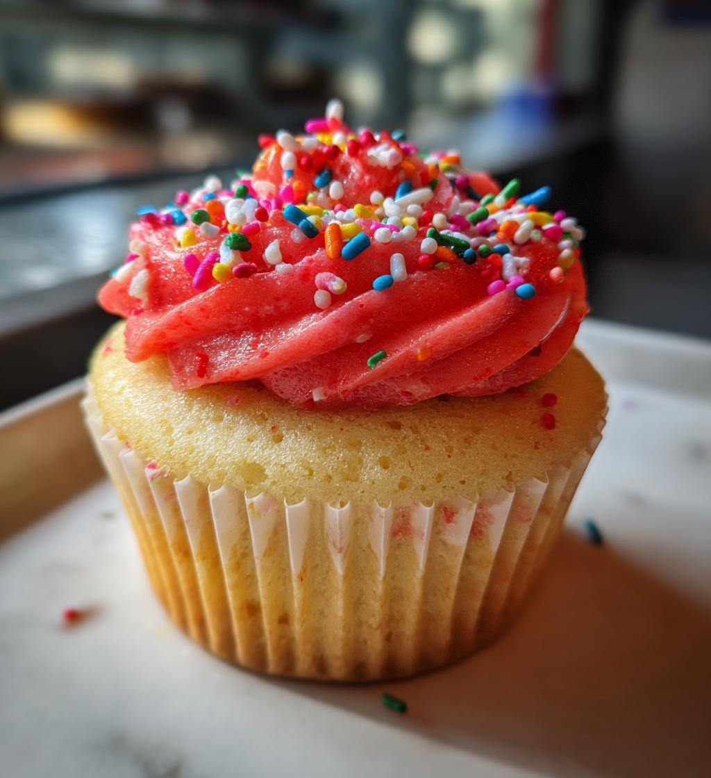 valentine cupcake