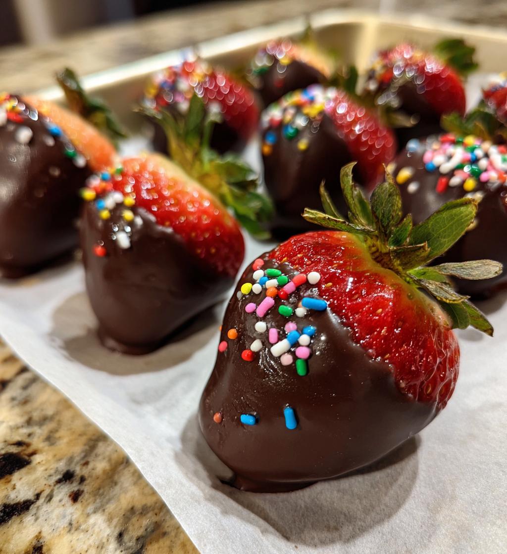 valentine day strawberries