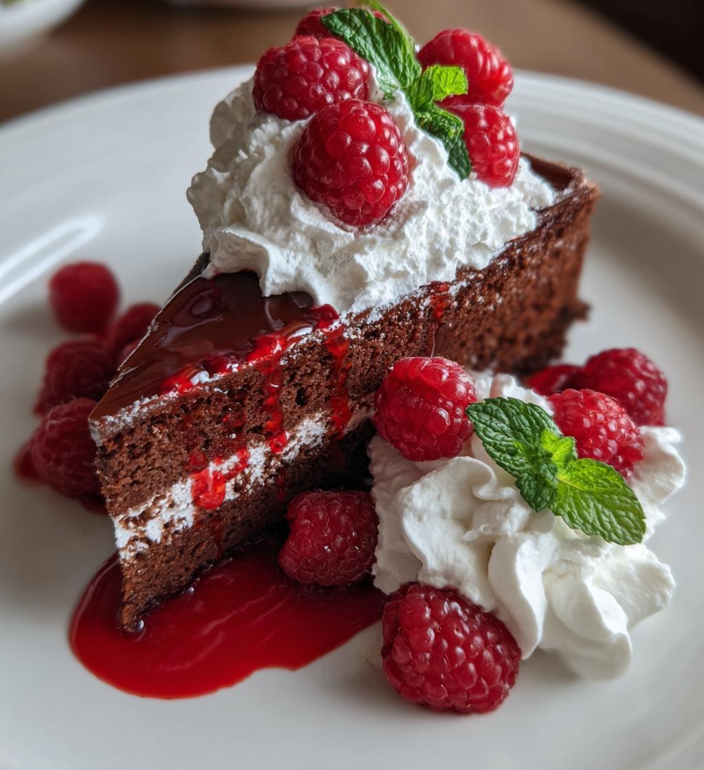 valentine dessert plating