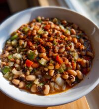 vegetarian black eyed peas