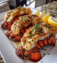 warm water lobster tail recipe