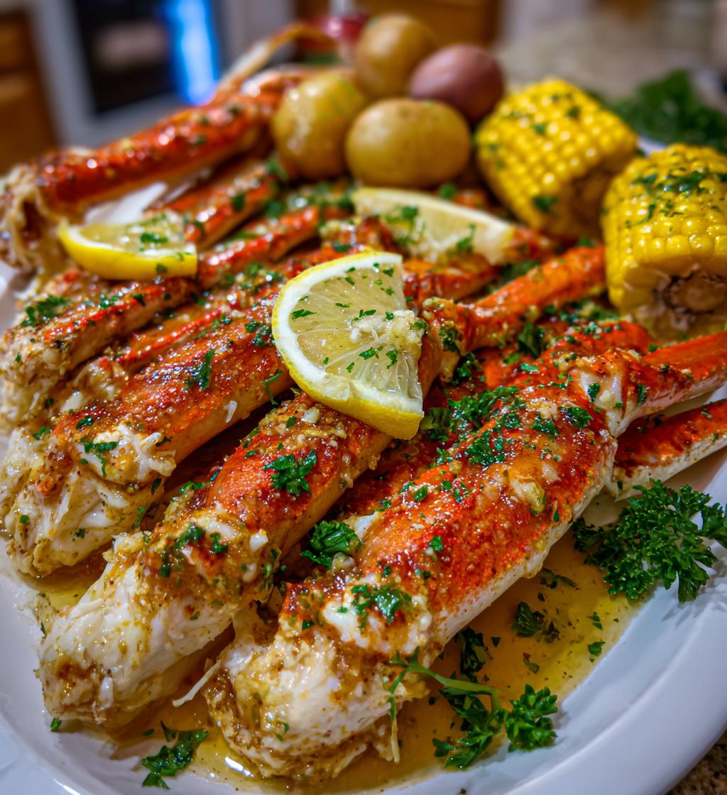 what goes with crab legs