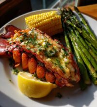 what goes with lobster