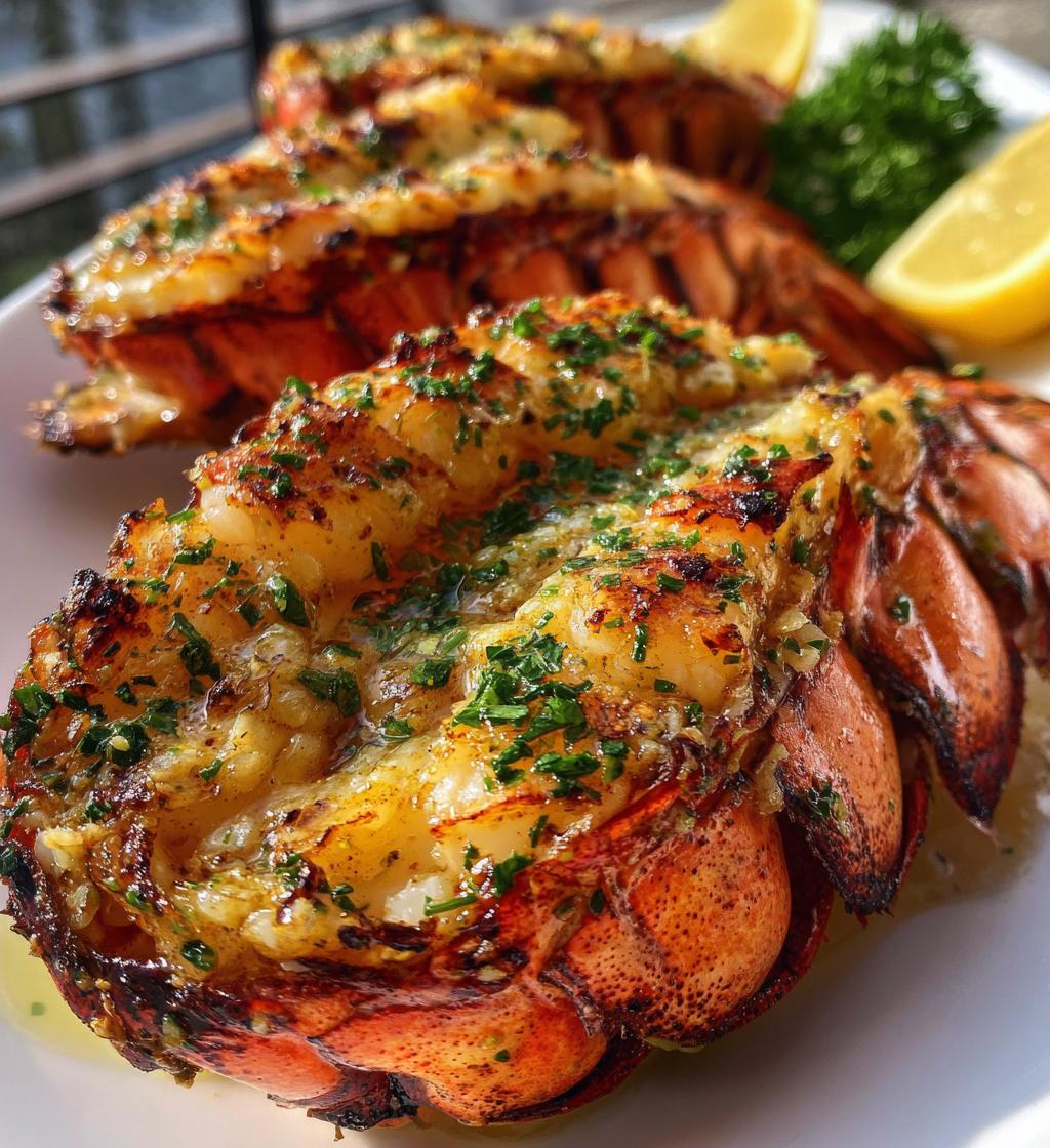 what goes with lobster tails