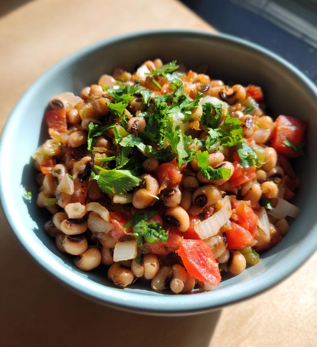 what to do with left over black eyed peas