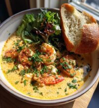 what to eat with lobster bisque