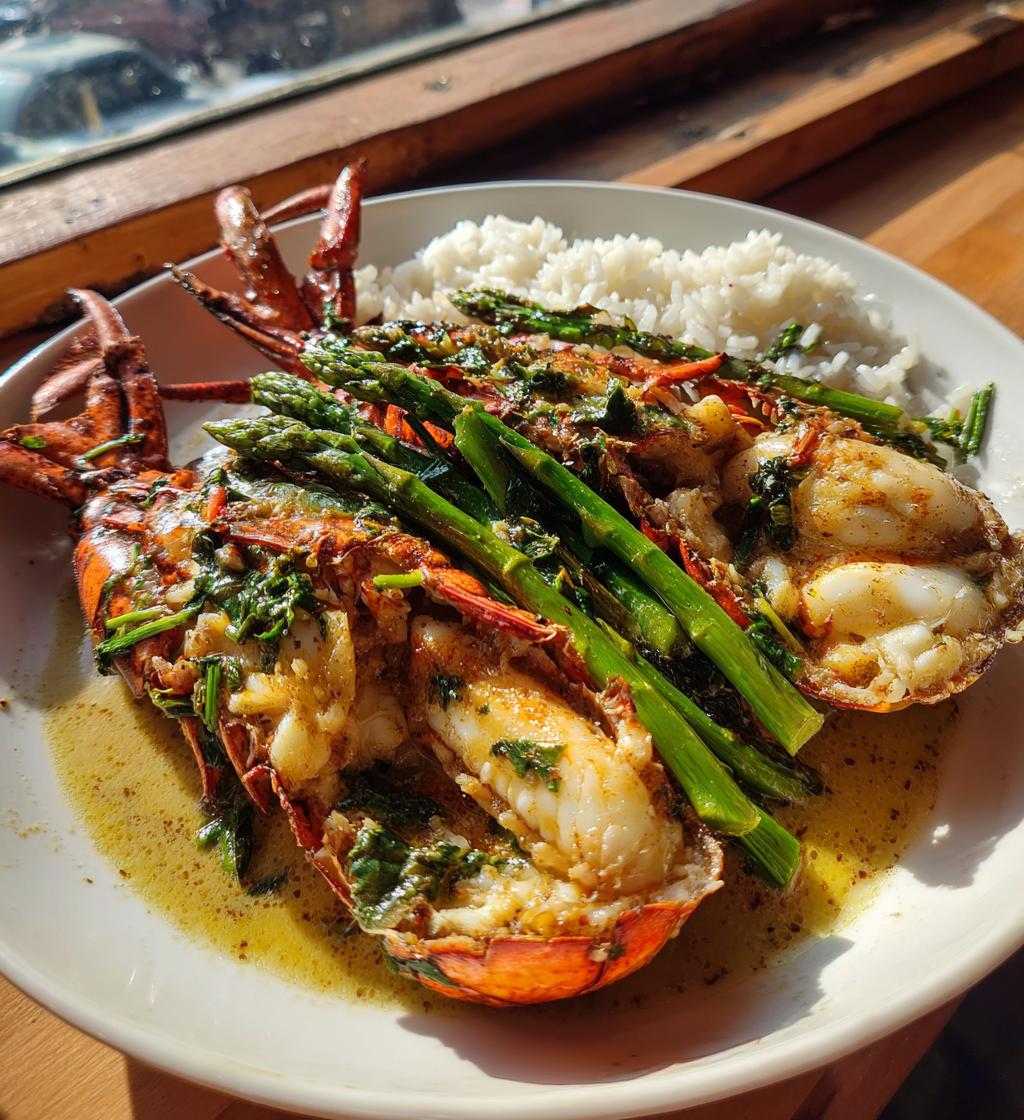 what to serve with lobster tails