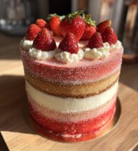 2 tier valentines cake