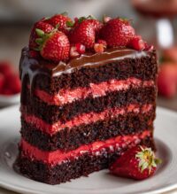 3 tier valentines cake