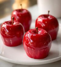 candy apples valentines day