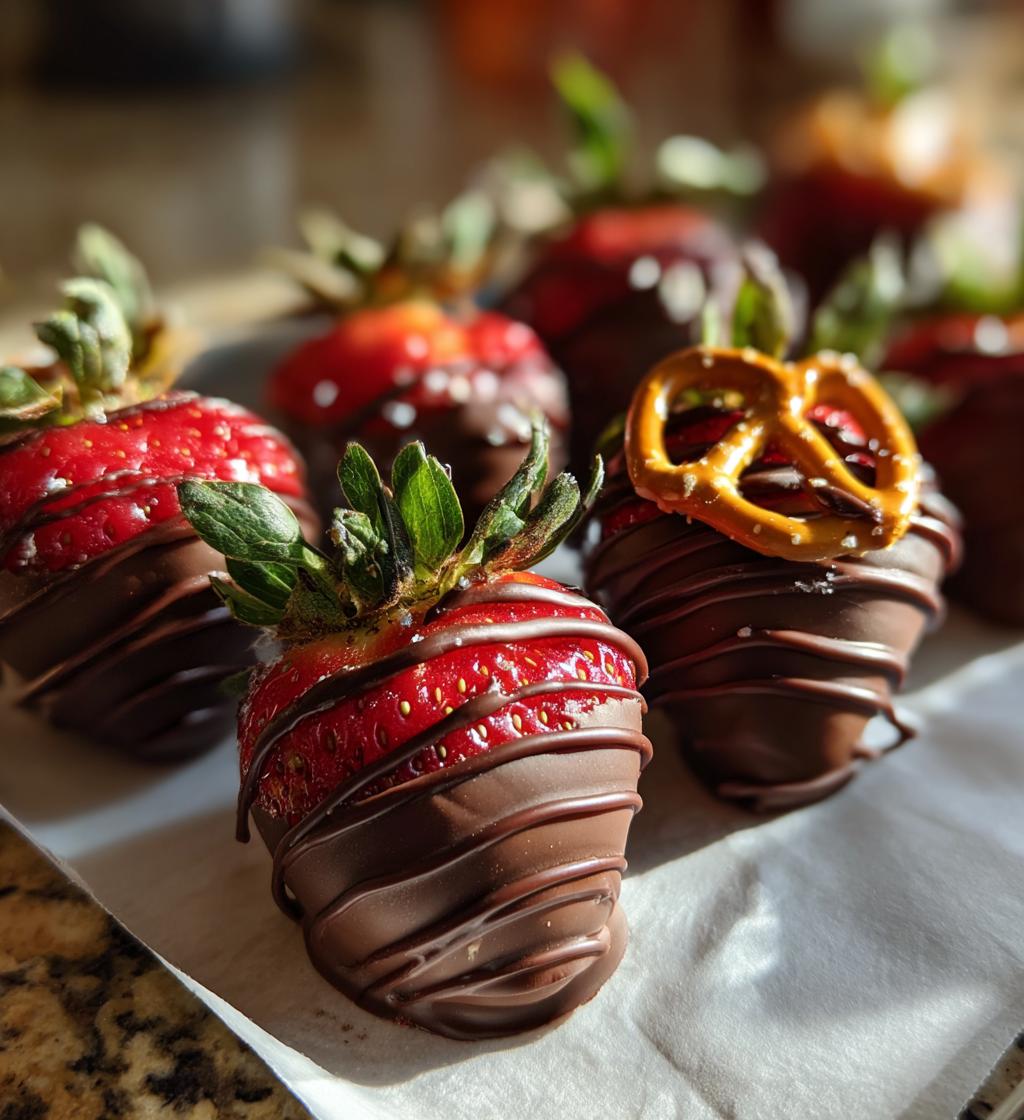 chocolate covered valentines treats