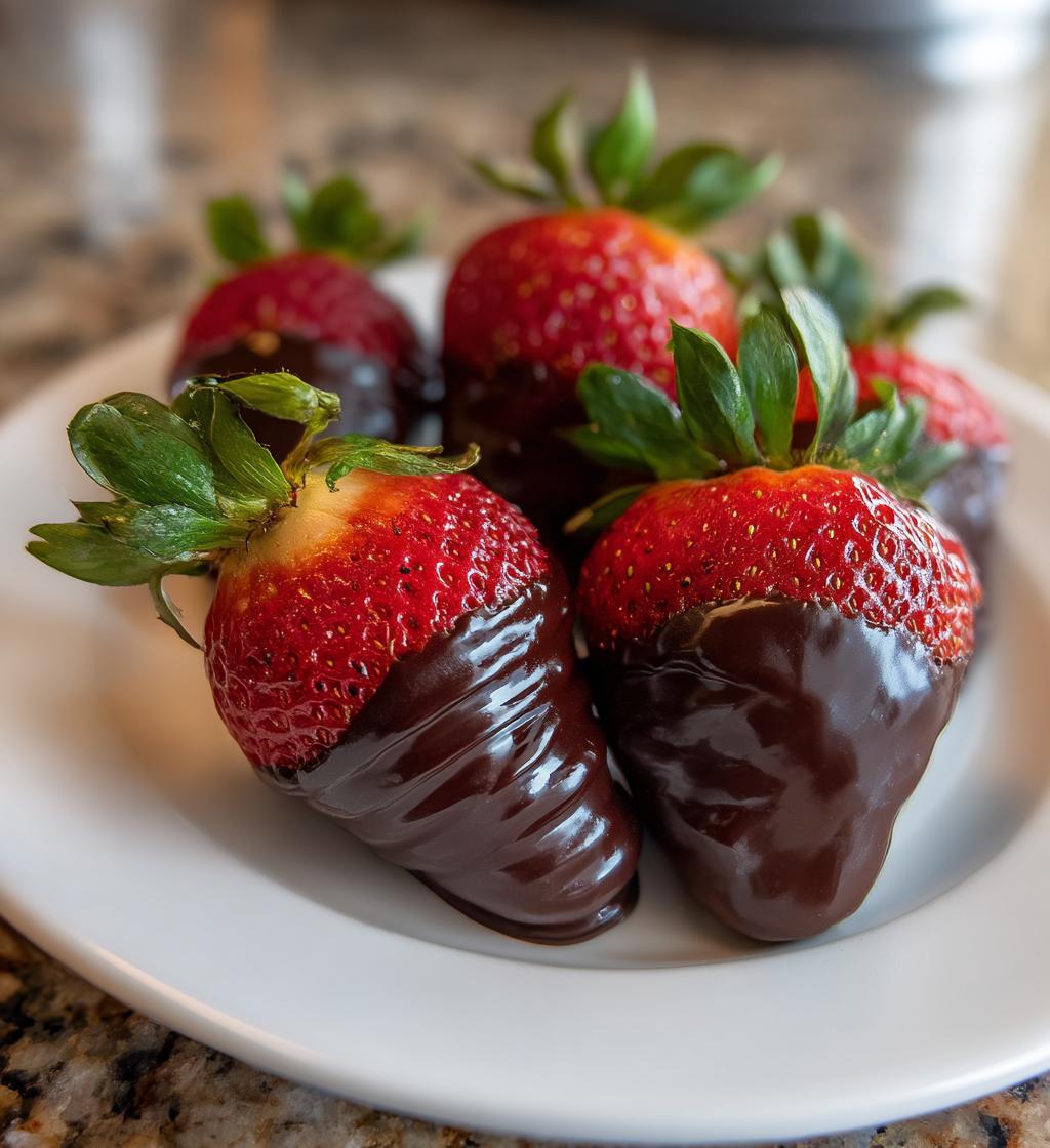 chocolate dipped strawberries valentines