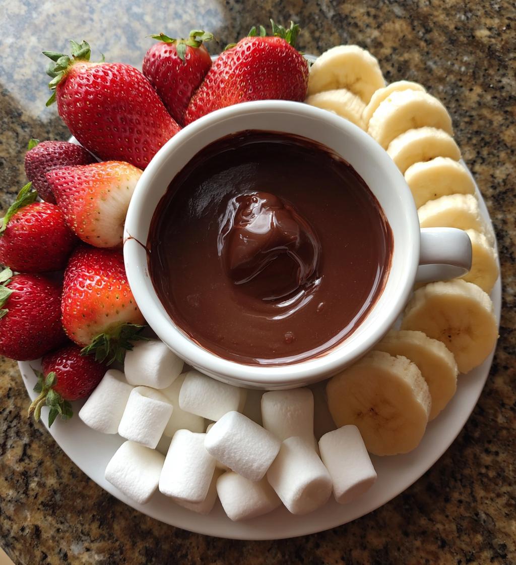 chocolate fondue valentines day