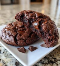 chocolate valentines cookies