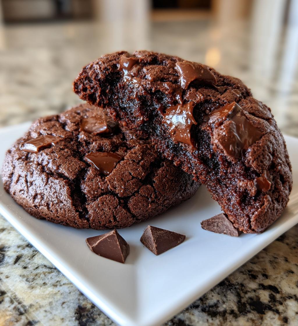 chocolate valentines cookies