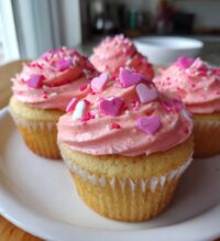 cute valentines cupcakes