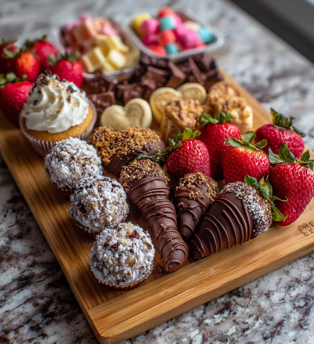 dessert board valentines