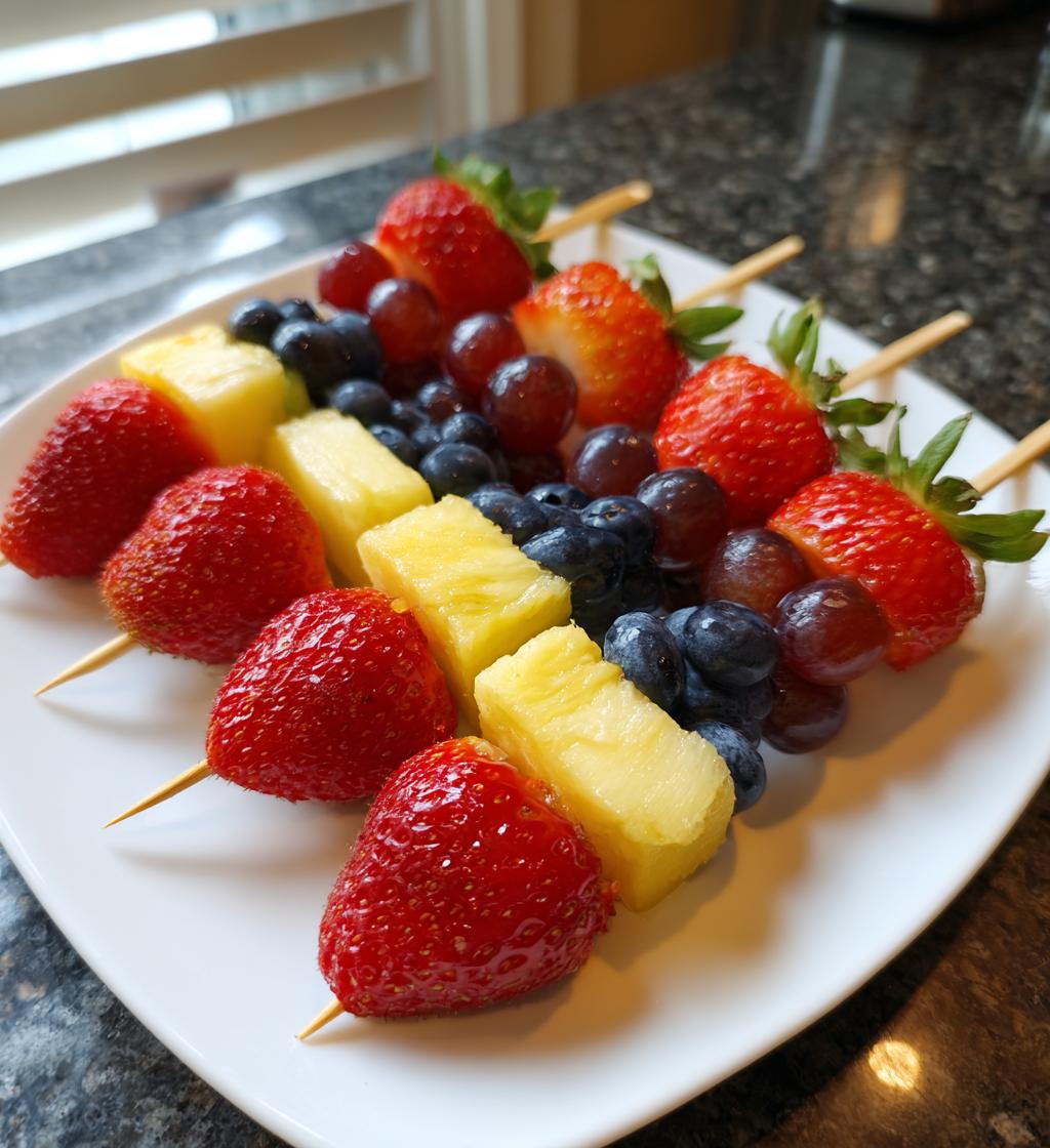 fruit kabobs valentines day