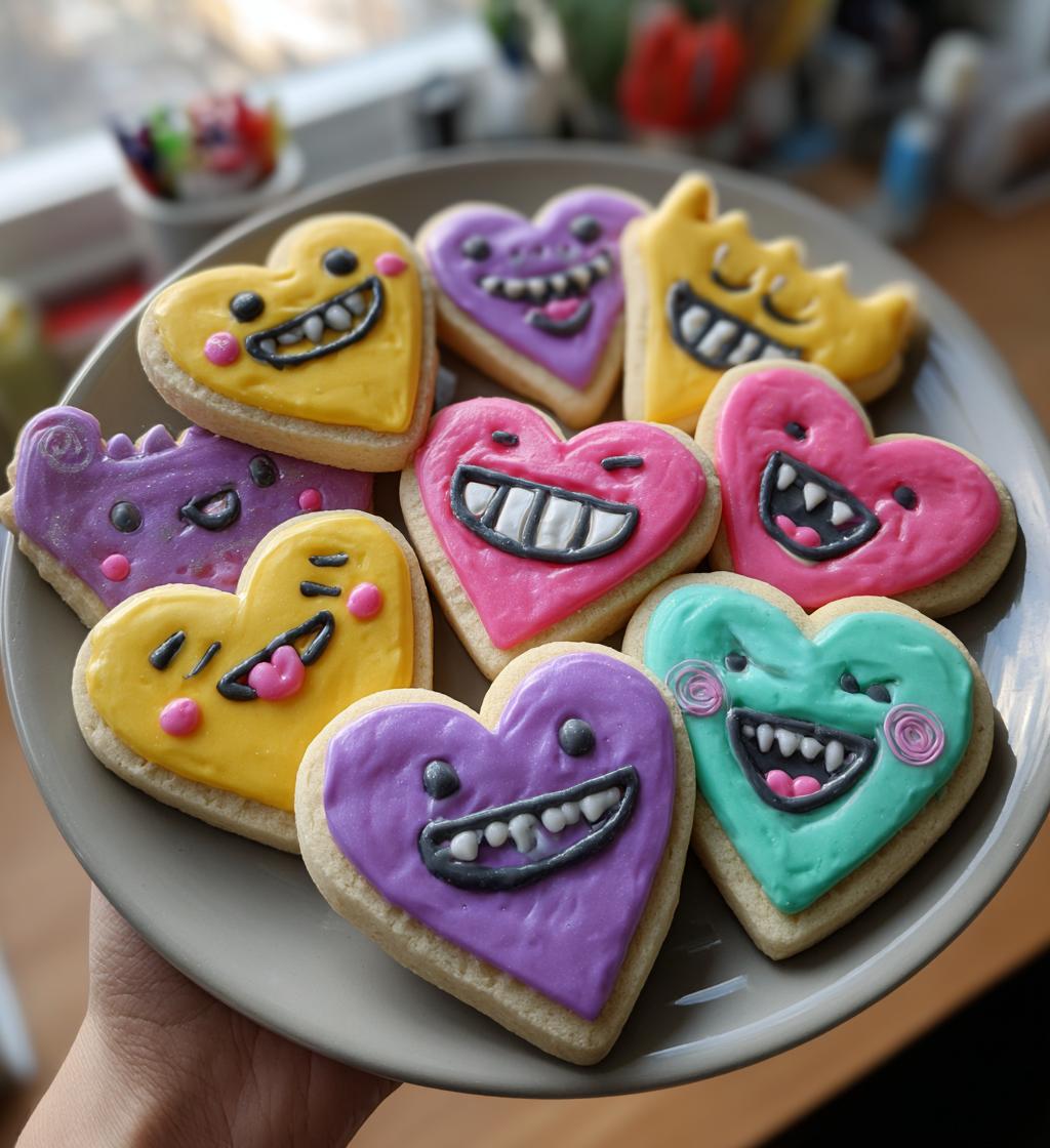 funny valentines cookies