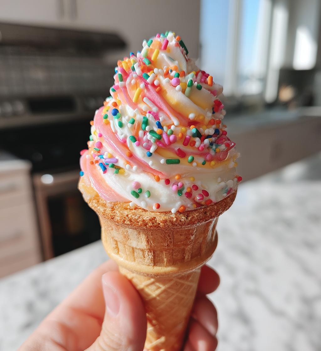 ice cream cone cupcakes valentines day