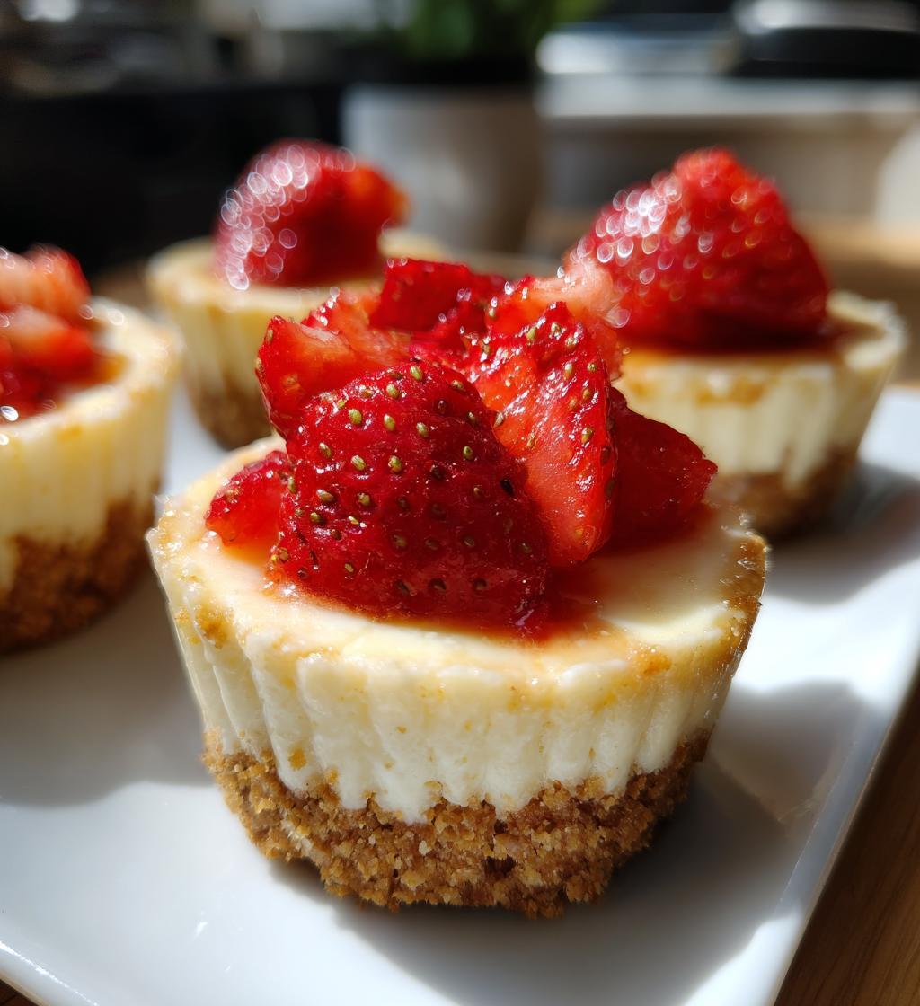 mini cheesecakes valentines day