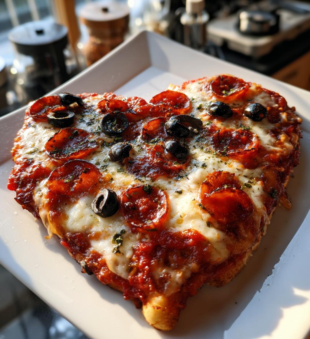 pizza for valentines day