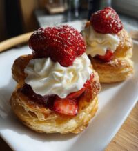 puff pastry dessert valentines