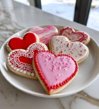 royal icing cookies designs valentines day
