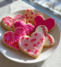 teacher valentines cookies