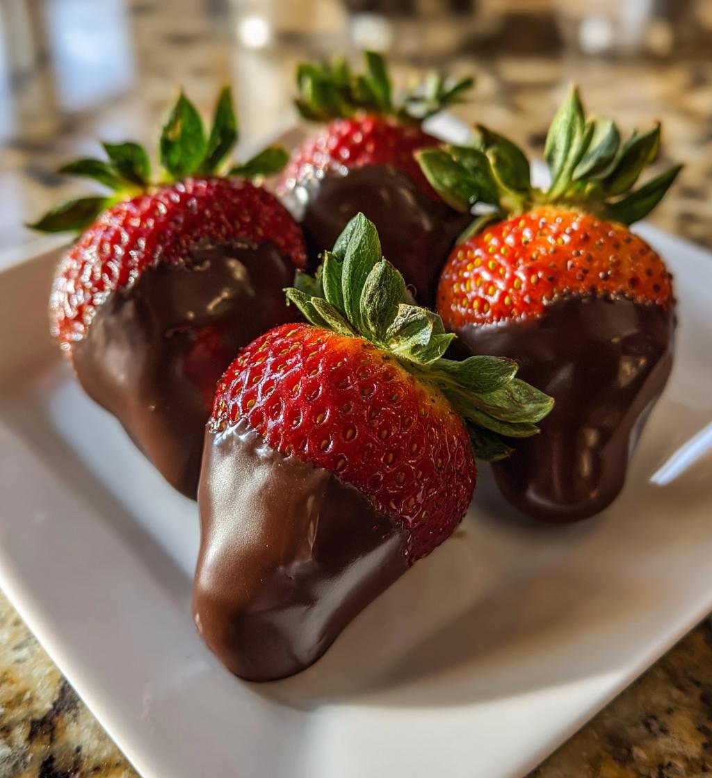 valentine dipped strawberries