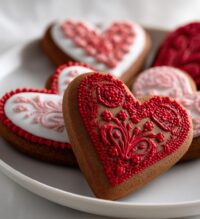 valentine gingerbread