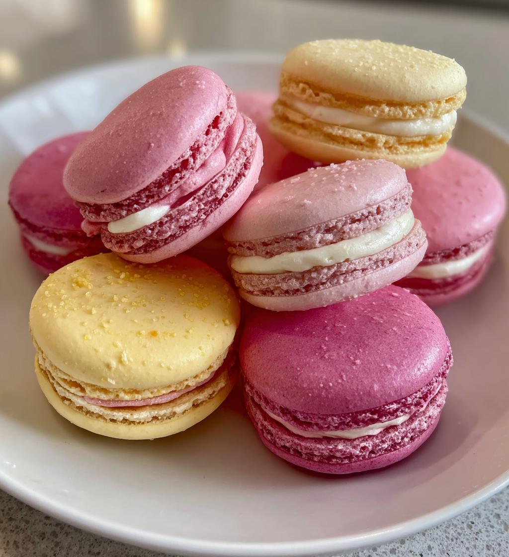 valentine macaron flavors