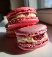 valentine macarons