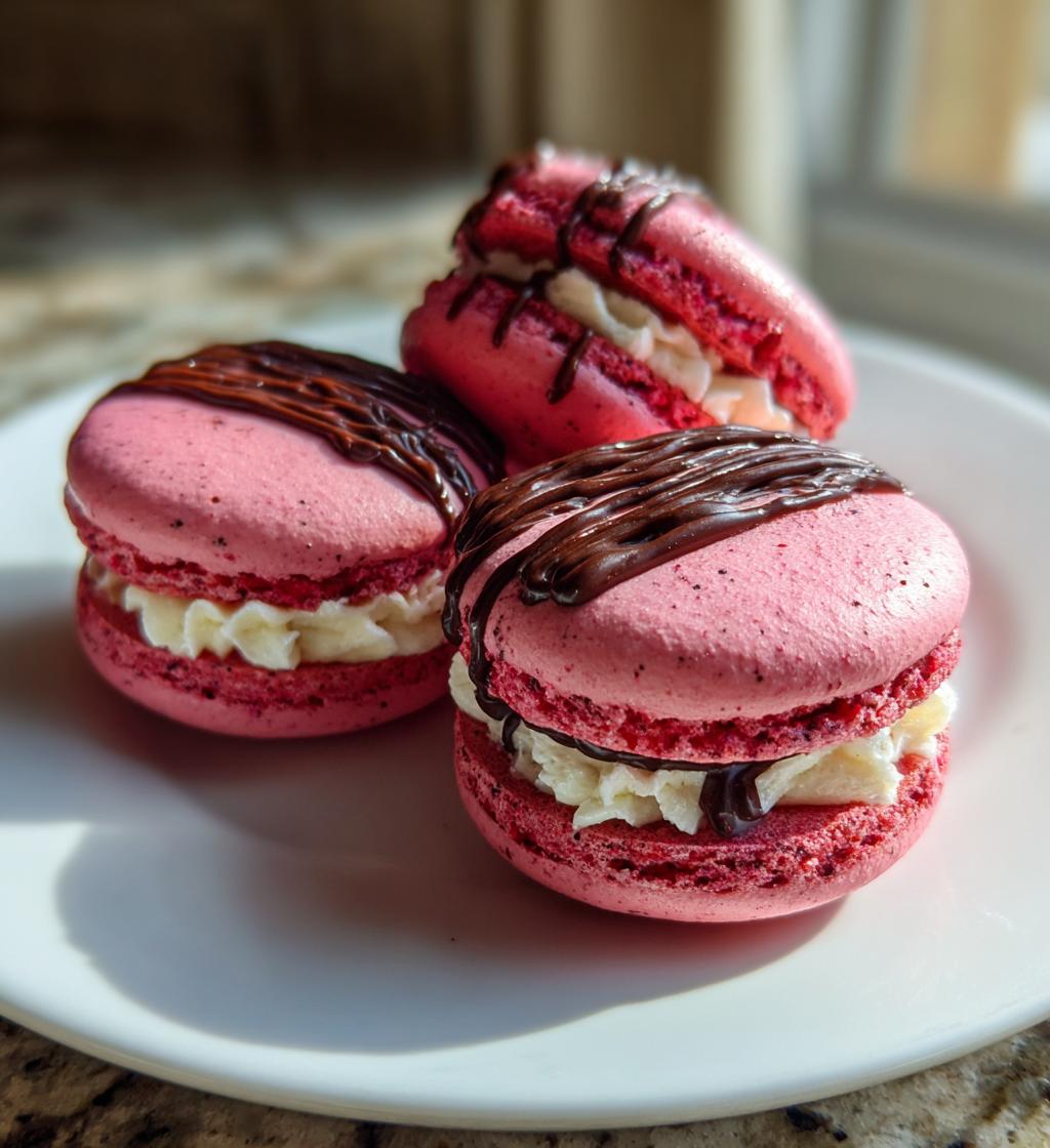 valentine macarons ideas
