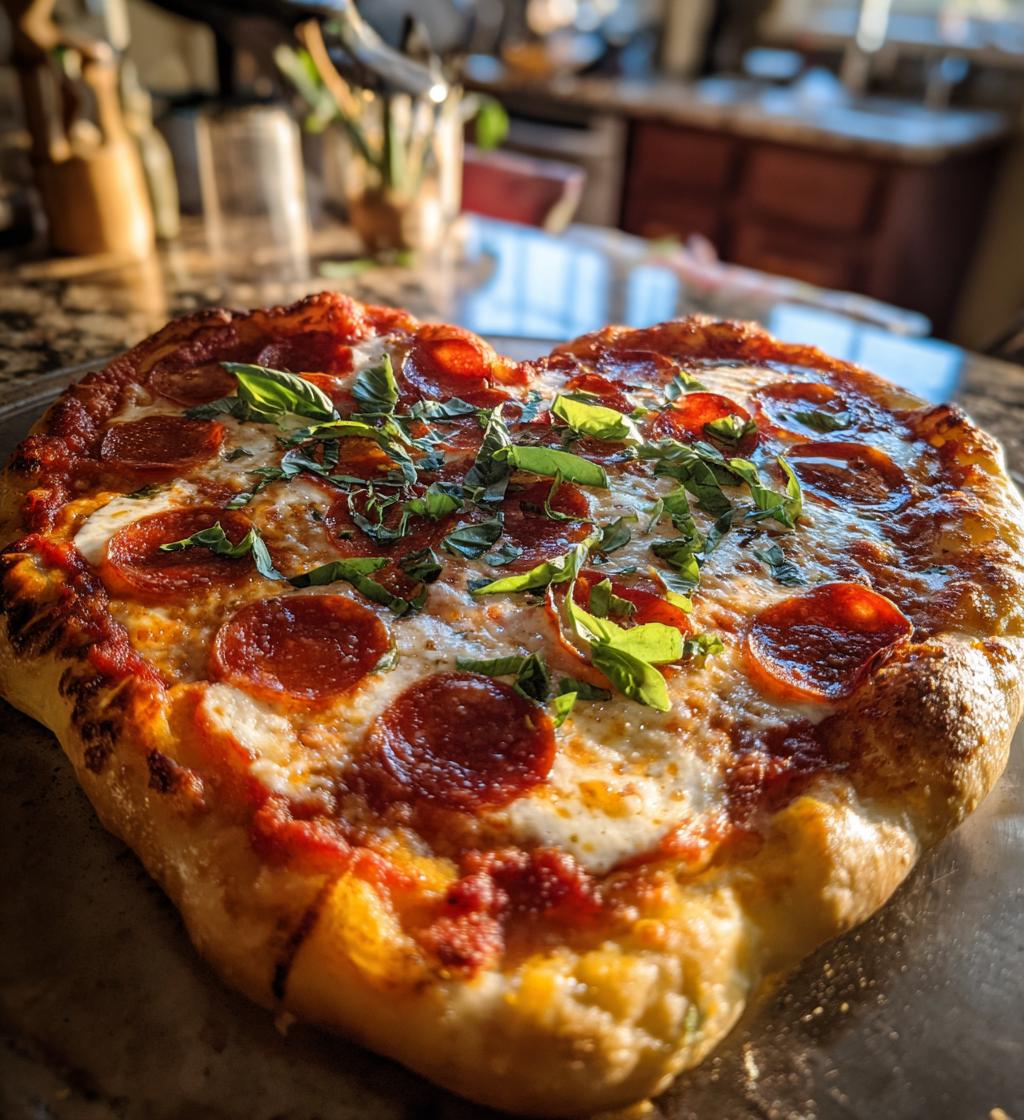 valentine pizza