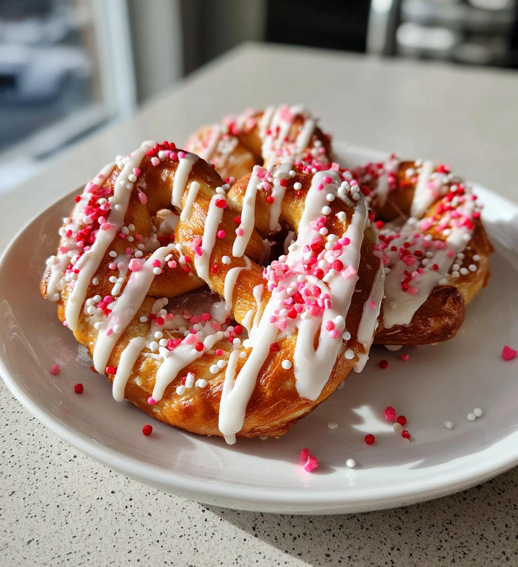 valentine pretzels