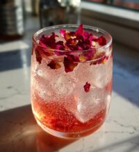 valentine rose drink