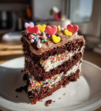 valentine sheet cake