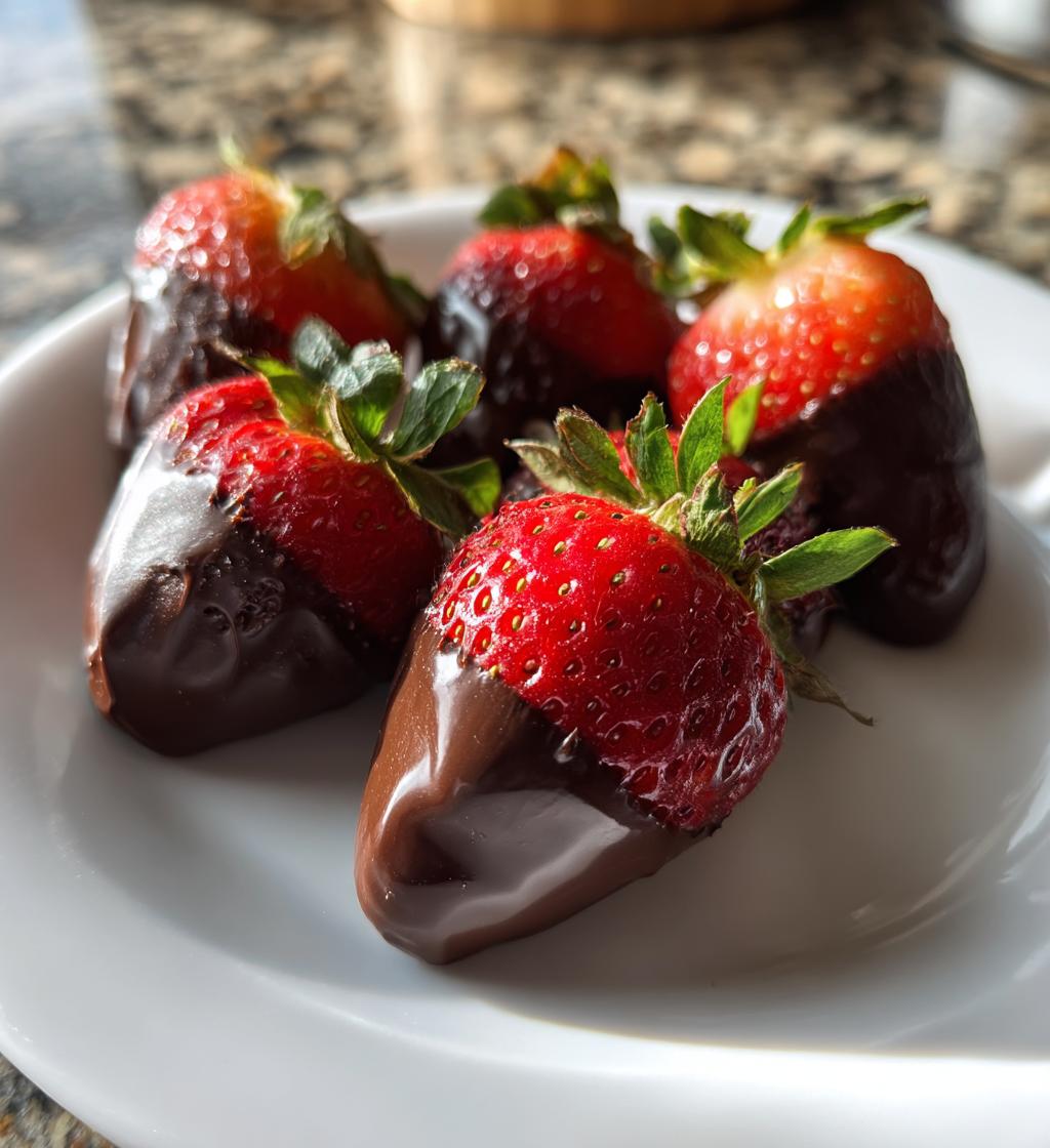 valentine strawberries