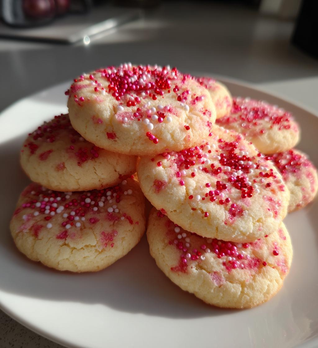 valentine sugar cookies