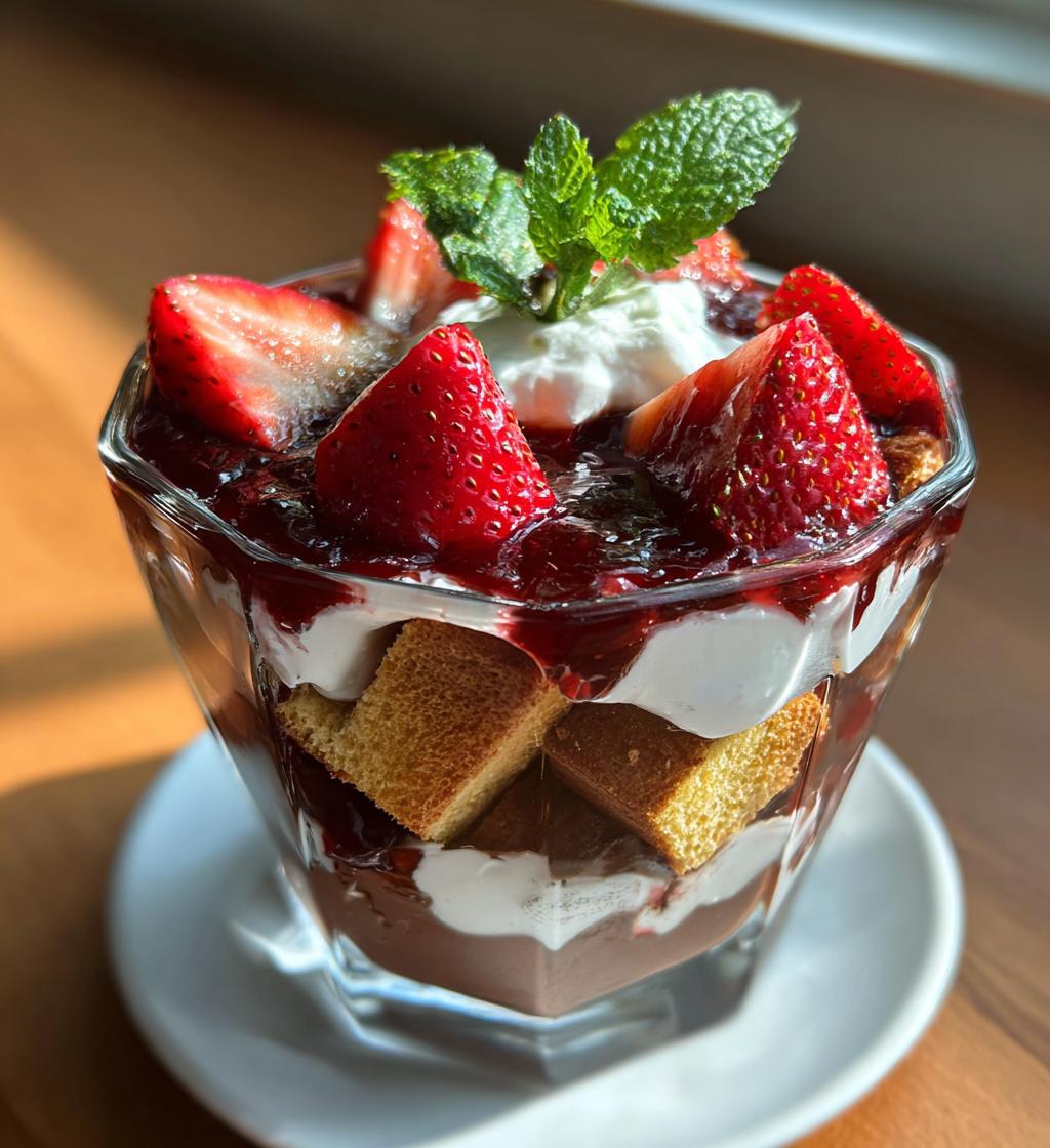 valentine trifle