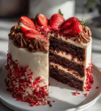 valentines birthday cake