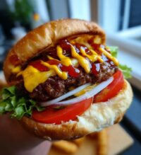 valentines burger