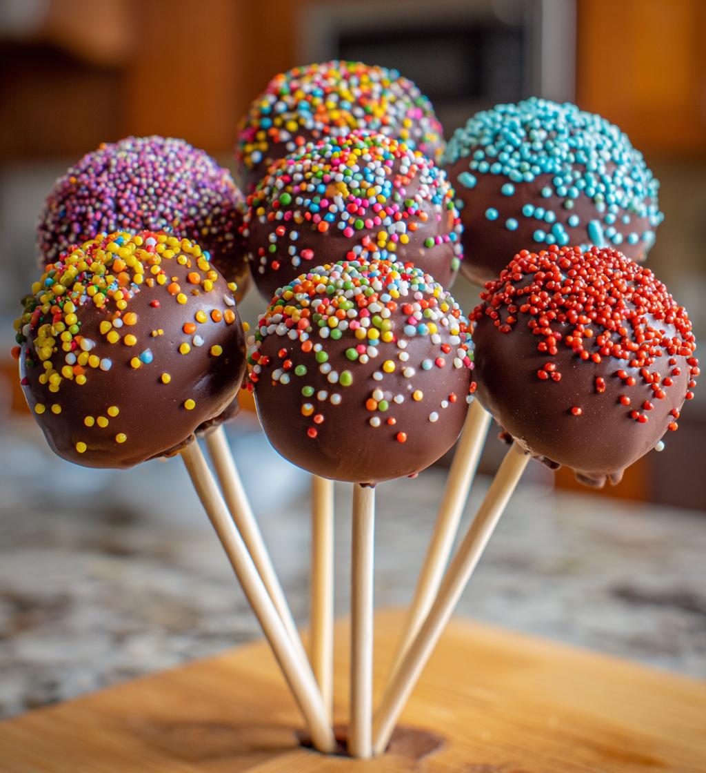 valentines cake pops bouquet