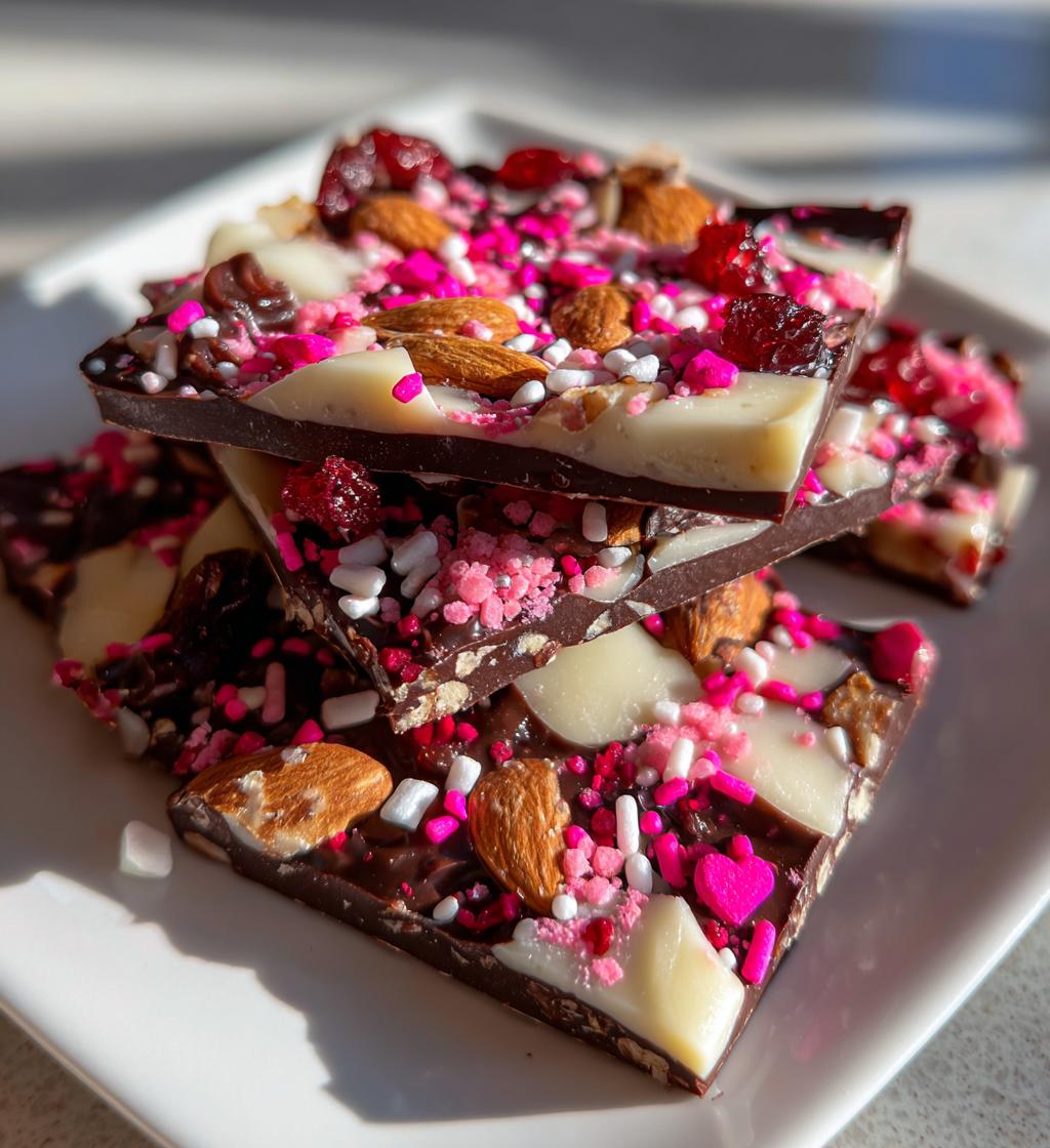 valentines chocolate bark ideas