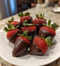 valentines chocolate covered strawberry for him