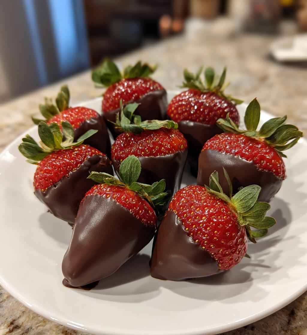 valentines chocolate covered strawberry for him