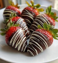 valentines covered strawberries