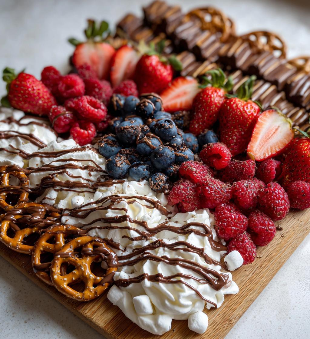 valentines day charcuterie board dessert