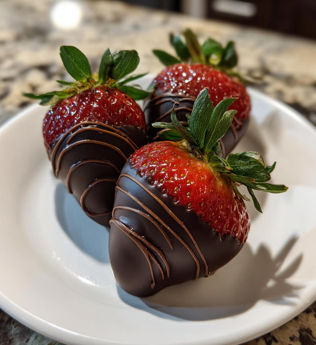 valentines day chocolate covered strawberries